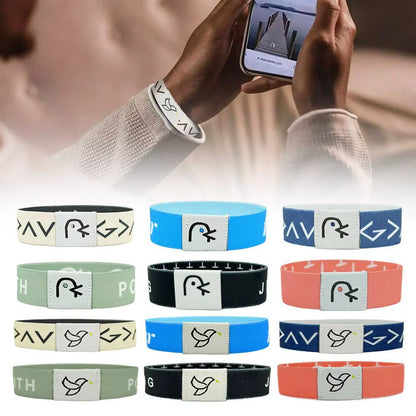 Wearable Bible Bracelet Bible Verses with Nfc Christian Daily Bible Verse Bracelet Religious Jewelry Gifts Bible Wristbands